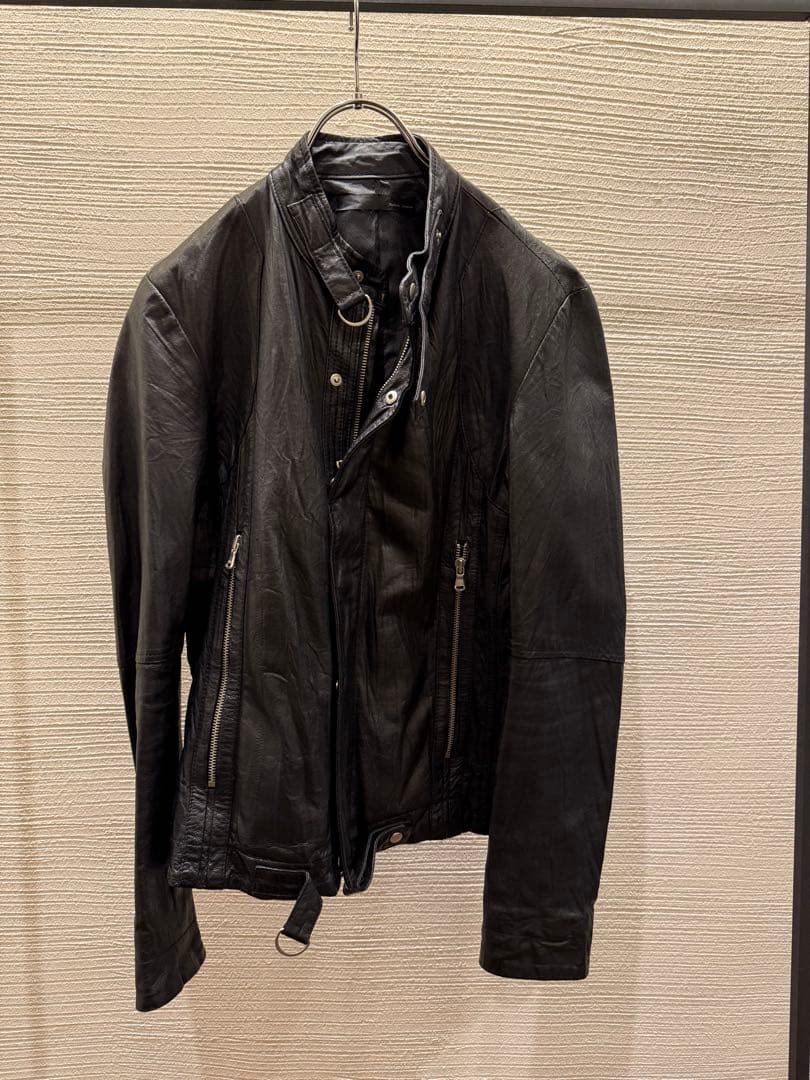00s japanese label leather jacket ジャケット