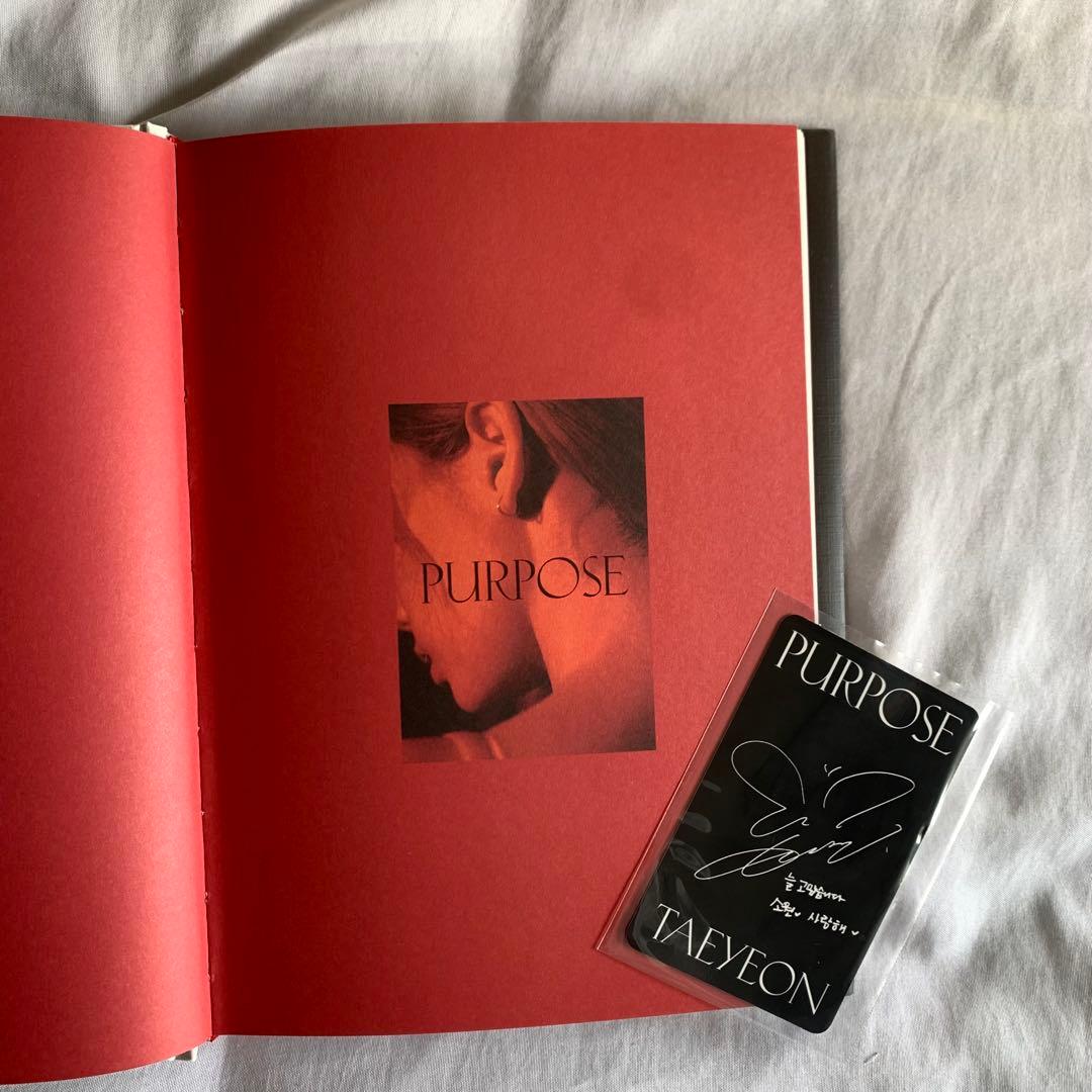 少女時代 テヨン TAEYEON PURPOSE アルバム CD トレカ付き - メルカリ