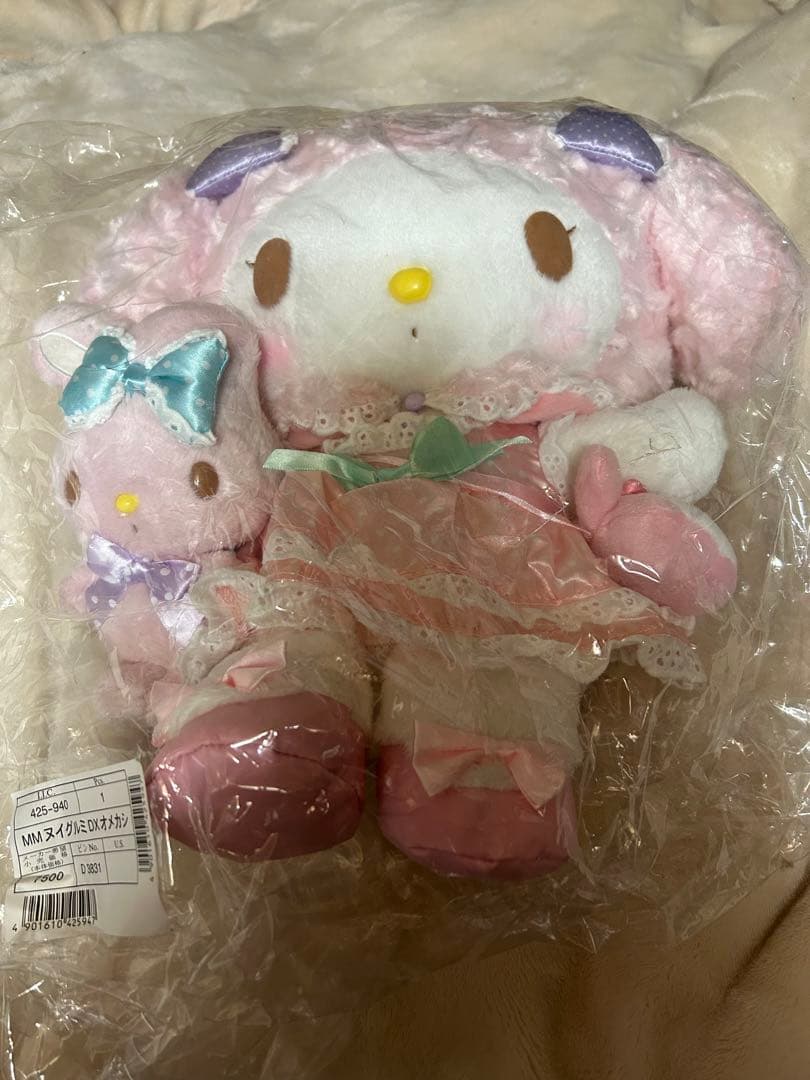 未開封　マイメロディ おめかしシリーズ　ぬいぐるみDX