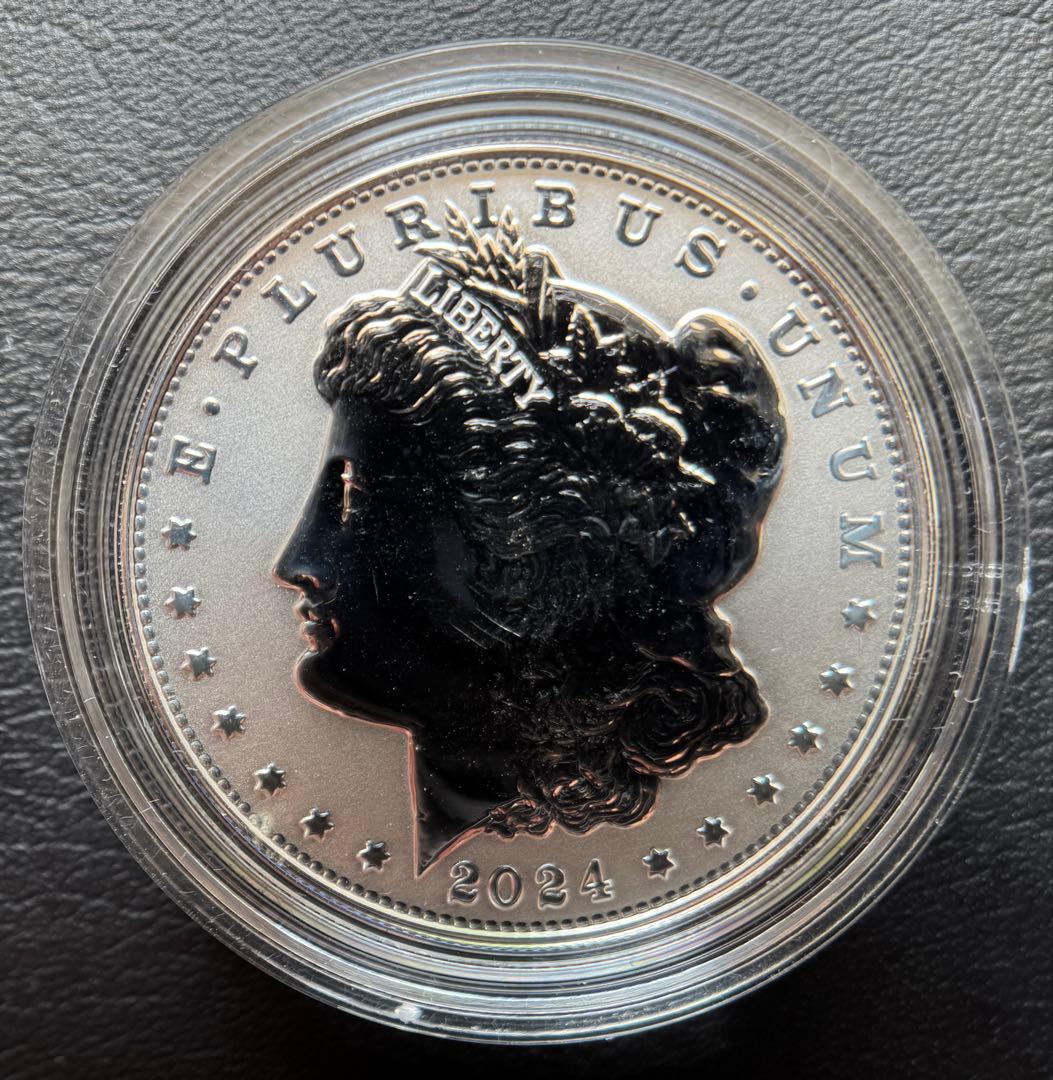 2024 モルガン & ピース ダラー リバースプルーフ 2コインセット 銀貨