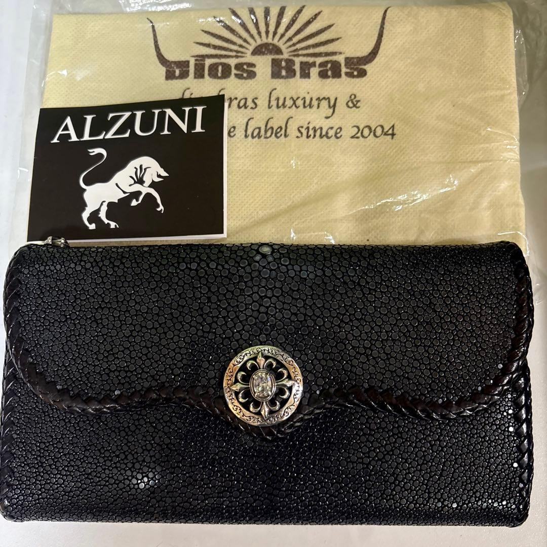 ディオブラス　長財布　エイ革　アルズニ　シャーク　ビルウォールレザー　ガボール