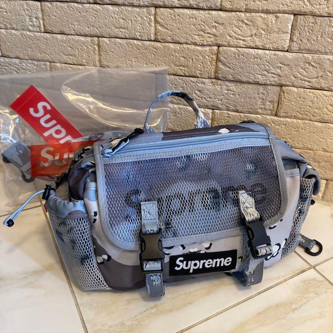 Supreme シュプリーム ウエスト/ショルダーバッグ ブルーカモフラ