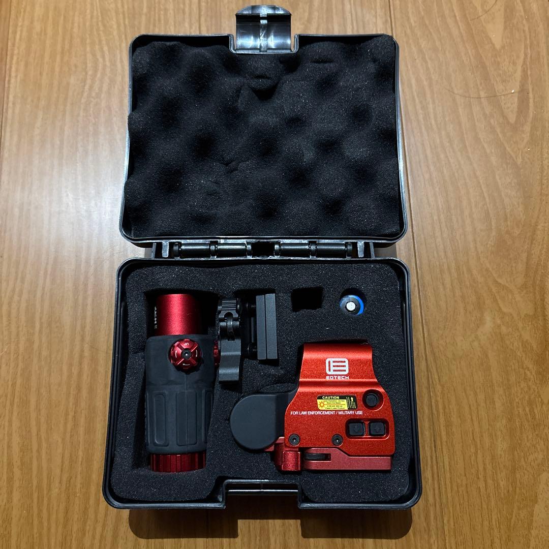 EOTech レプリカホロサイト　 マグニファイア　ブースター　中古品 EOtech EXPS3 G33マグニファイア レプリカ 3倍ブースター ホロサイト