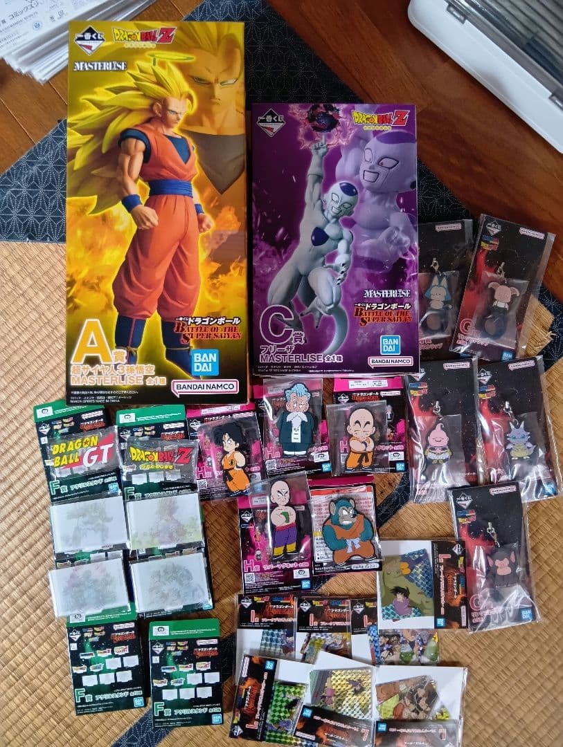 一番くじ　ドラゴンボール　A賞　超サイヤ人3孫悟空　C賞　フリーザ　新品未開封