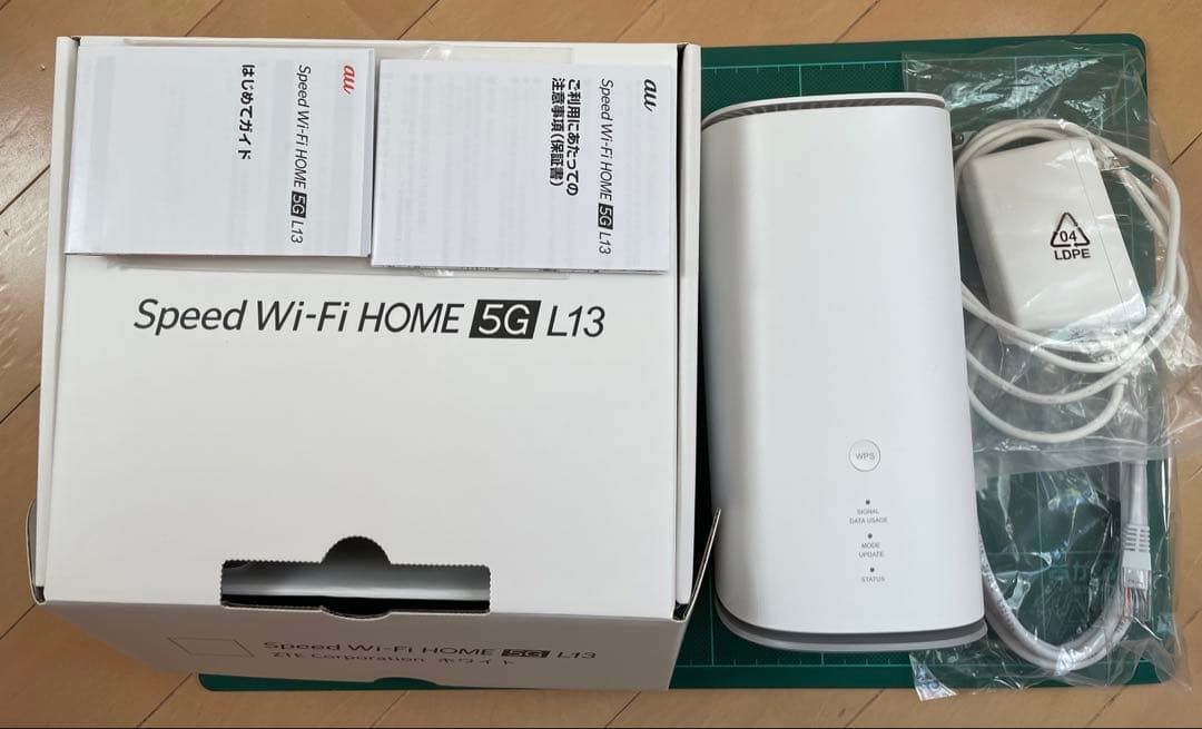 中古品　Speed Wi-Fi  5G L13 中古品]Speed Wi-Fi HOME 5G L13 [ホワイト] ZTR02 ホームルーター