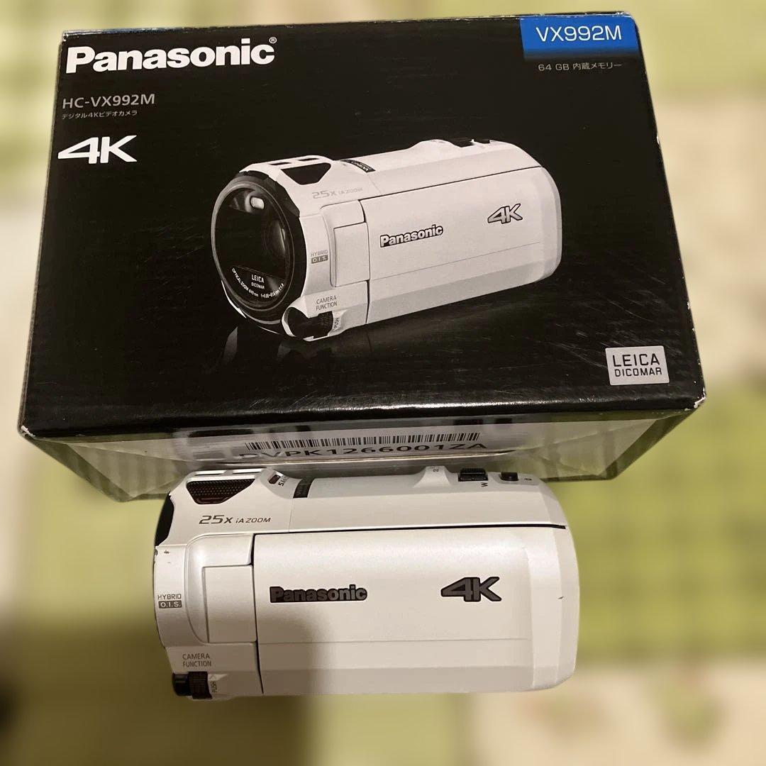 Panasonic HC-VX992M 4Kビデオカメラ　ジャンク品