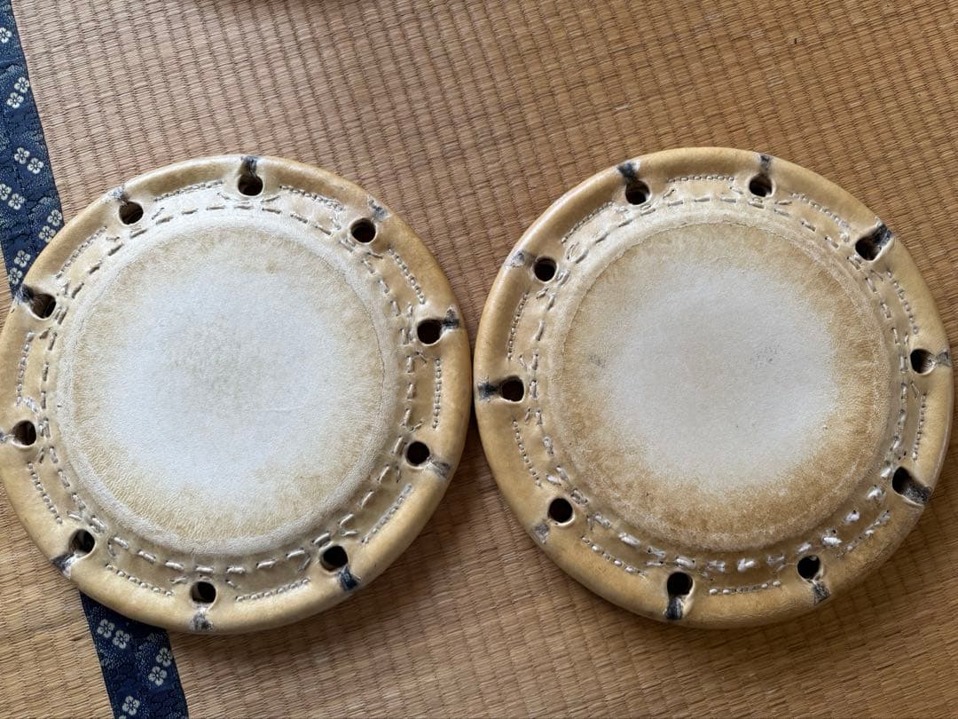 卯之助商店 締め太鼓革 3丁 2枚