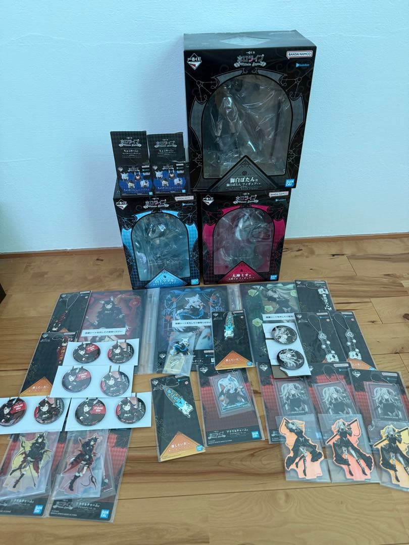 一番くじホロライブ ～Villain Style～白上フブキ大神ミオ 獅白ぼたん