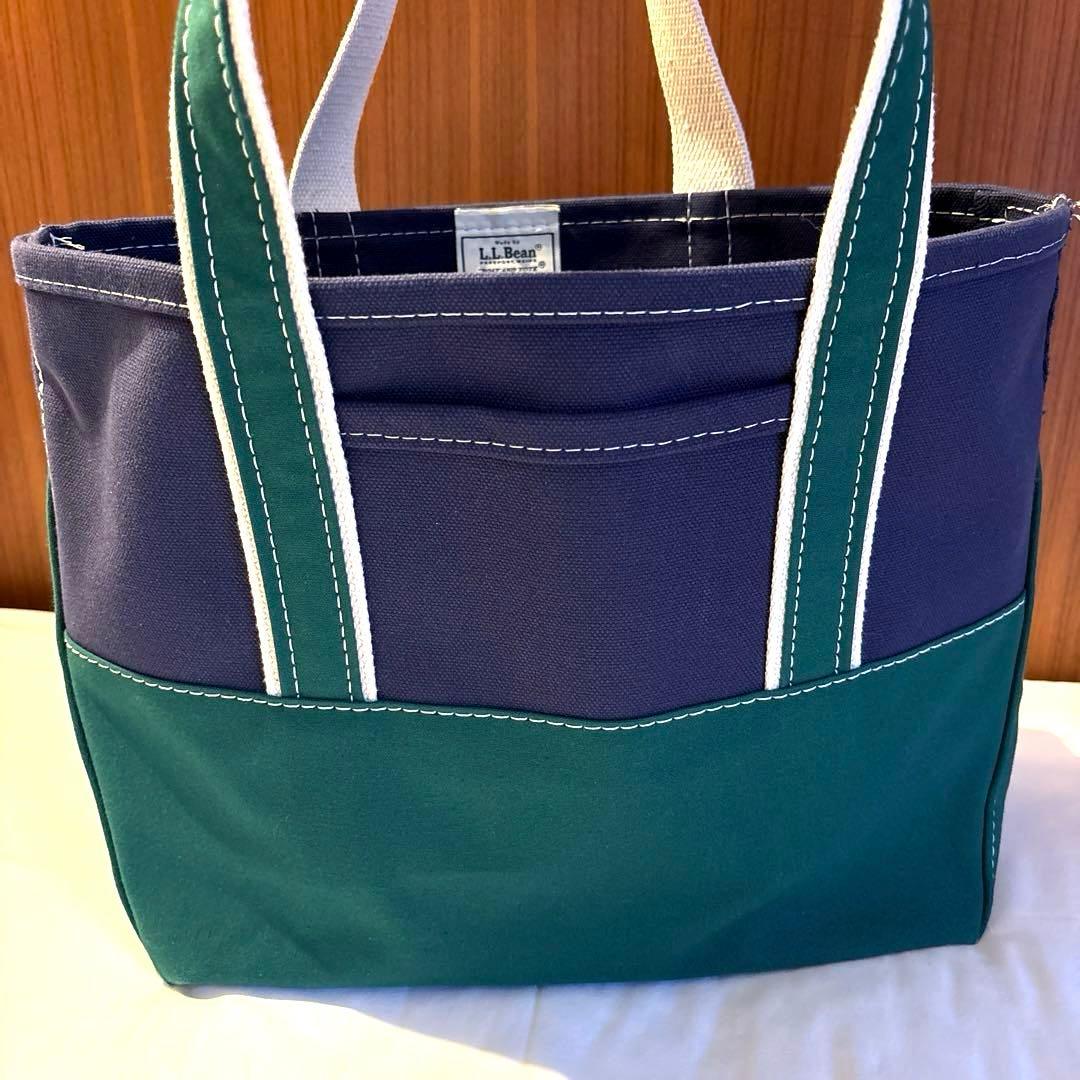 極美品 エルエルビーン ビームス トートバッグ グリーン A4 肩掛け USA製 忘れられない名コラボ！ 亡き恩師が夢見たコラボレーションが実現した