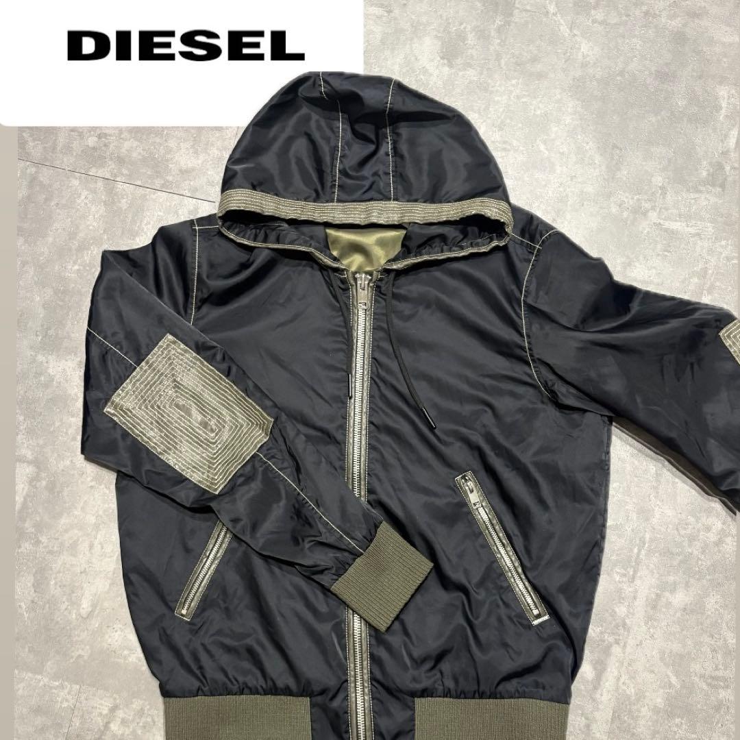 希少 DIESEL ナイロンパーカー archive y2k あおば 着用