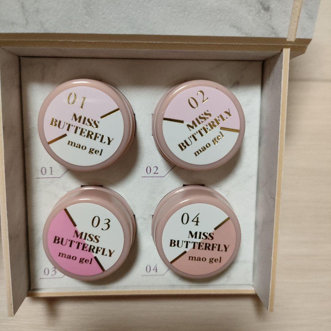 マオネイル　MISS BUTTERFLY mao gel pallet　4点