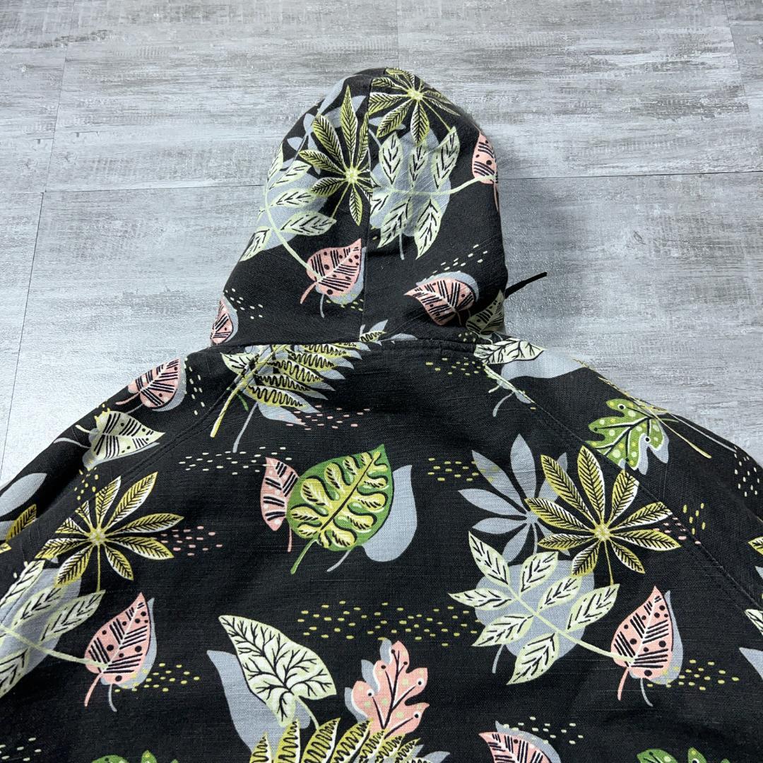 USA製 monitaly Papas フローラル アノラックパーカー 裏ボア - メルカリ