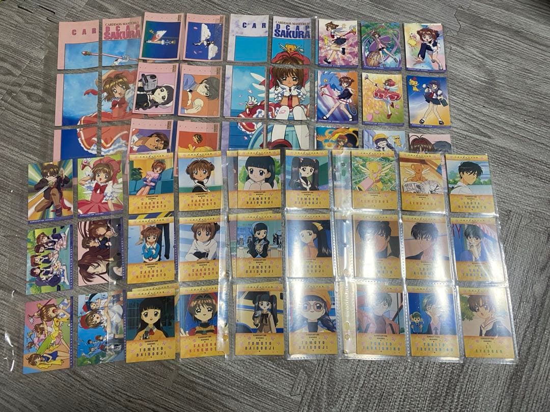 カードキャプターさくら　カードダスマスターズ フルコンプ　バインダー付き カードキャプターさくら カードダスマスターズ 4弾 SP コンプセット
