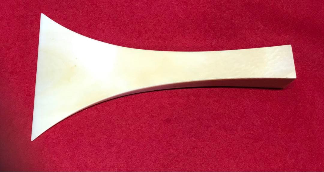 三味線撥71天然素材マンモス/三味線/弦楽器