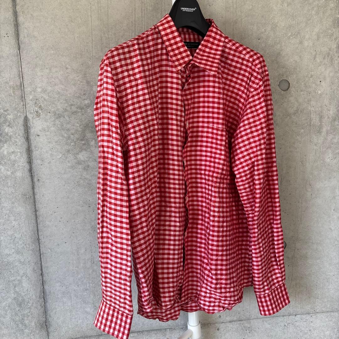 COMME des GARCONS(コムデギャルソン)ギンガム シャツ サイズS