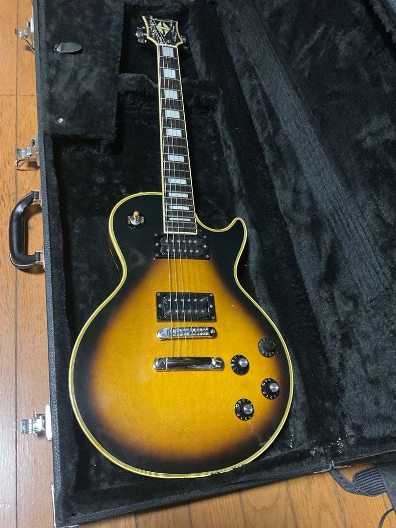 キ*ン様 Aria pro II レスポールカスタム　80年代 高額買取実施中!!】Aria Pro II レスポールカスタムタイプ ボルトオン