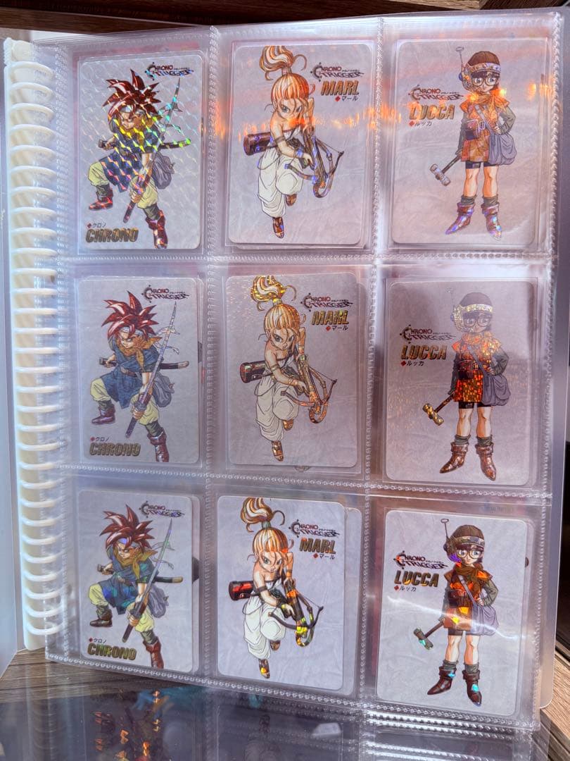 Chrono Trigger コレクションカード　コンプリート品 クロノトリガー 予約特典 特製 プリズム カード 絵柄 コンプリート