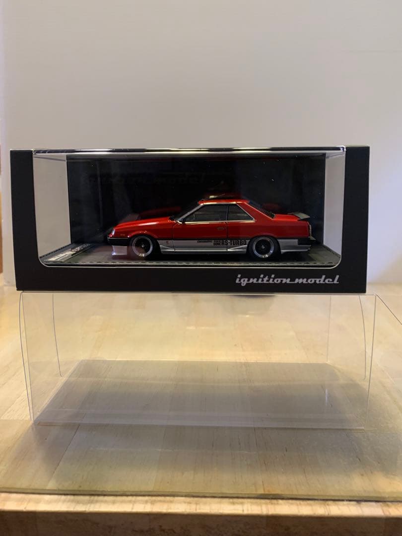 イグニッションモデル　1/43 スカイラインRS-X ターボC レッドシルバー