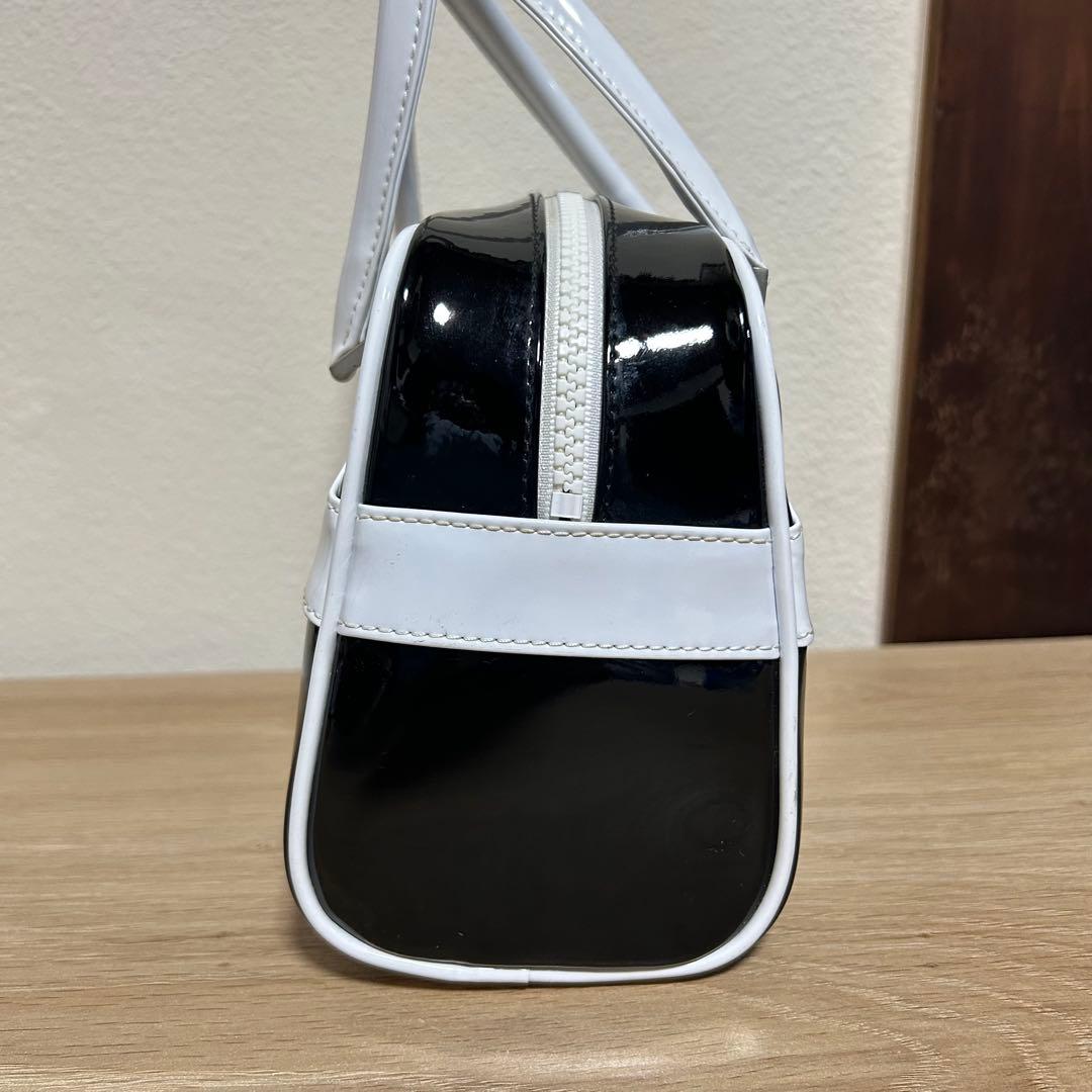 希少】vintage クレージュ エナメル ミニボストンバッグ y2k - メルカリ