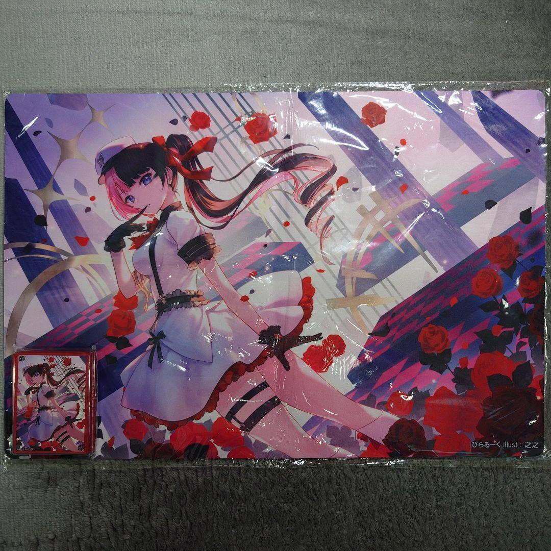 α1 ぶいすぽっ! 薔薇&軍服風 橘ひなの スリーブ&プレイマット