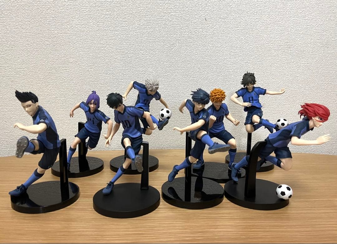 TVアニメ ブルーロック フィギュア　８種コンプセット　潔 糸師凛 凪 蜂楽