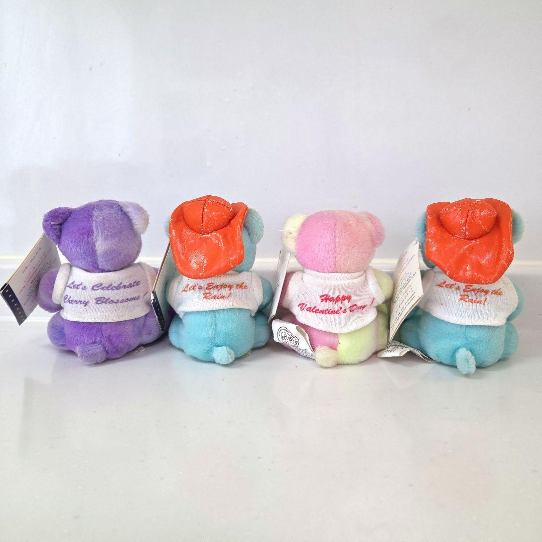 Hard Rock Cafe テディベア クマ ぬいぐるみ 4個 - メルカリ