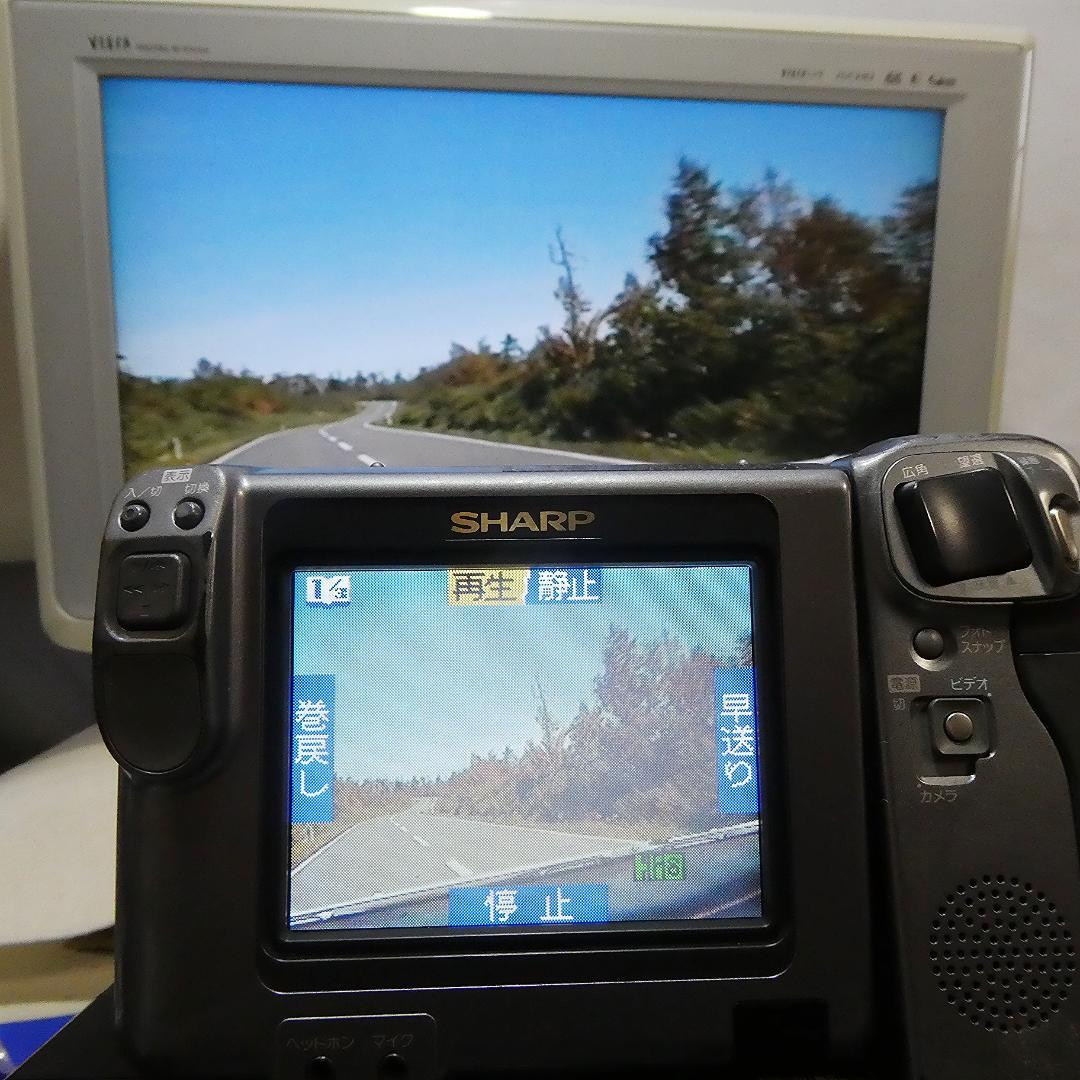 シャープ VL-HL55 動作良好 VideoHi8 ビデオカメラDVD化に最適 - メルカリ