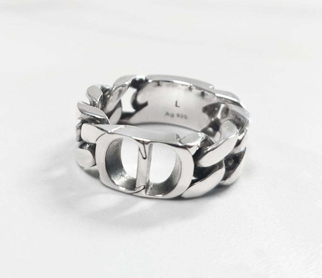 DIOR 22号 サイズ L チェーンリンクロゴリング