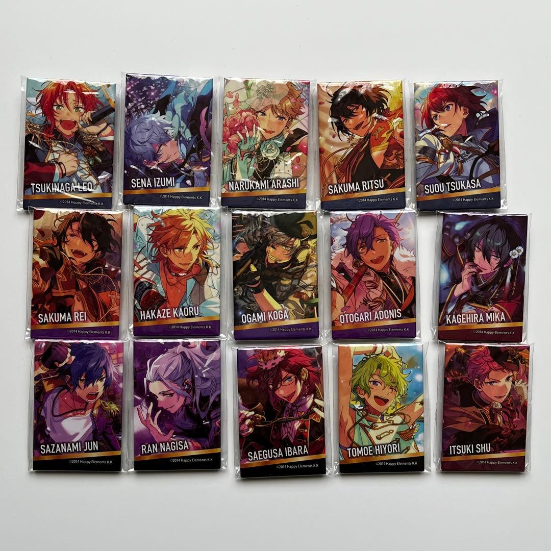 あんスタ　スクエア缶バッジ　まとめ売り