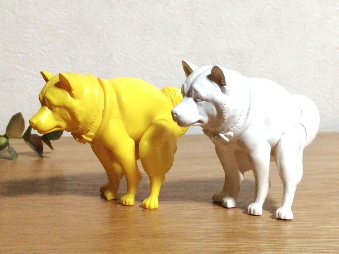 いきむ犬 2匹 柴犬 - メルカリ