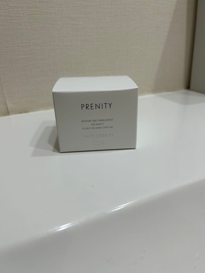 TBC PRENITY プレニティ ホワイトクリームEX_60g 乳液　新品