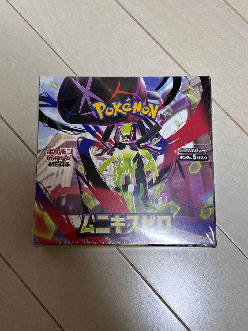 ポケモンカードゲームMEGA 拡張パック「ムニキスゼロ」ボックス Pokemon（ポケモン） 『新品即納』{TCG} (BOX) ポケモンカードゲーム
