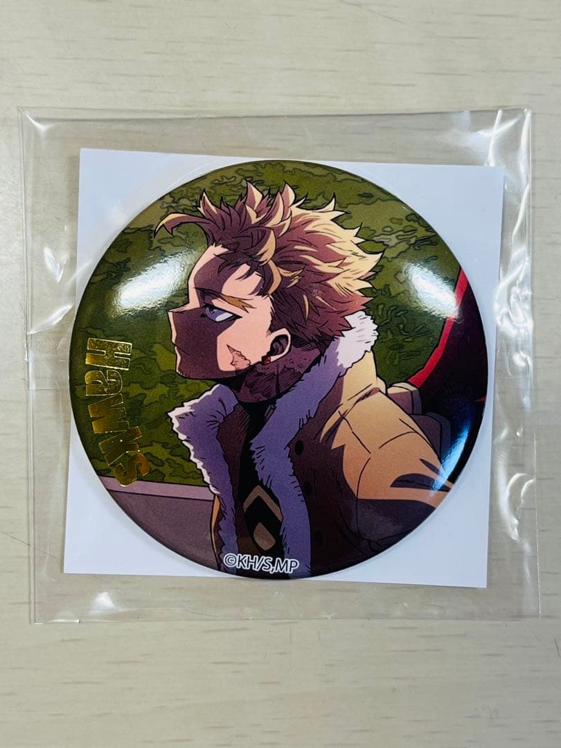 ヒロアカ特製ホルダー コレクション ホークス アクスタ 缶バッチ