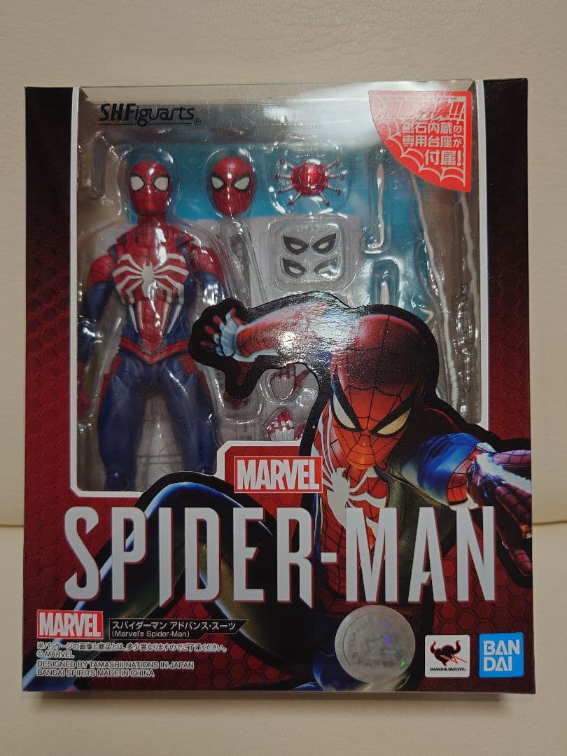 フィギュアーツ スパイダーマン アドバンス・スーツ レビュー】S.H.figuarts スパイダーマン アドバンス・スーツ : 関節