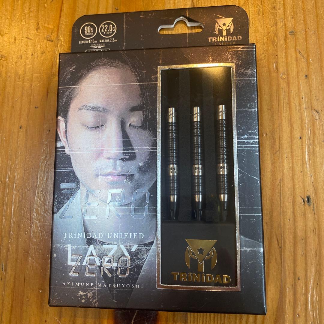TRINIDAD LAZY ZERO ダーツ 3本セット　松吉　新品未使用 ダーツ バレル TRiNiDAD UNIFIED LAZY ZERO 松吉輝宗 選手モデル