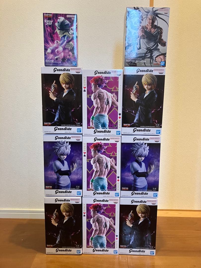 【早い者勝ち】HUNTER×HUNTER ヒソカキルアなどフィギュア11体セット