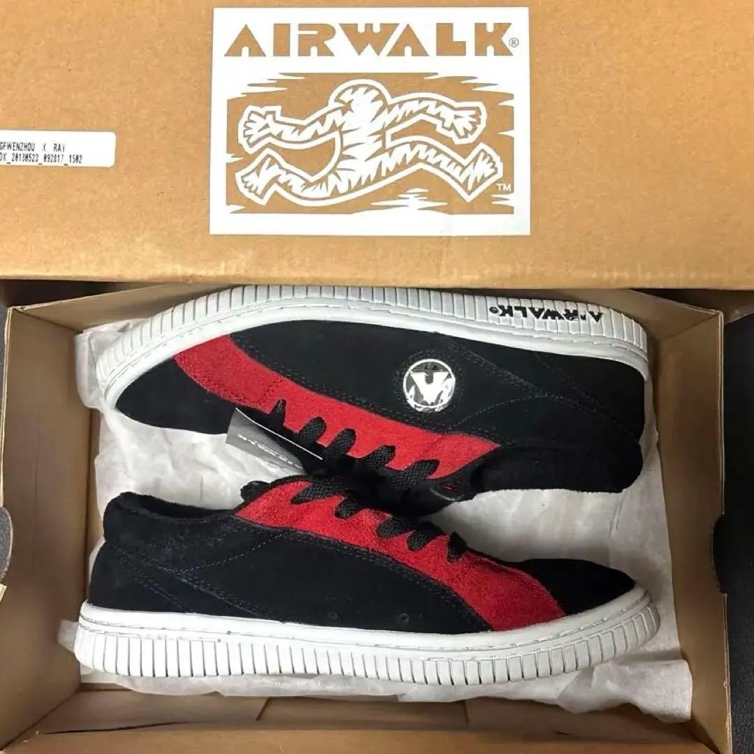 AIR WALK ONE エアウォーク　赤　レッド　スニーカー　27.5
