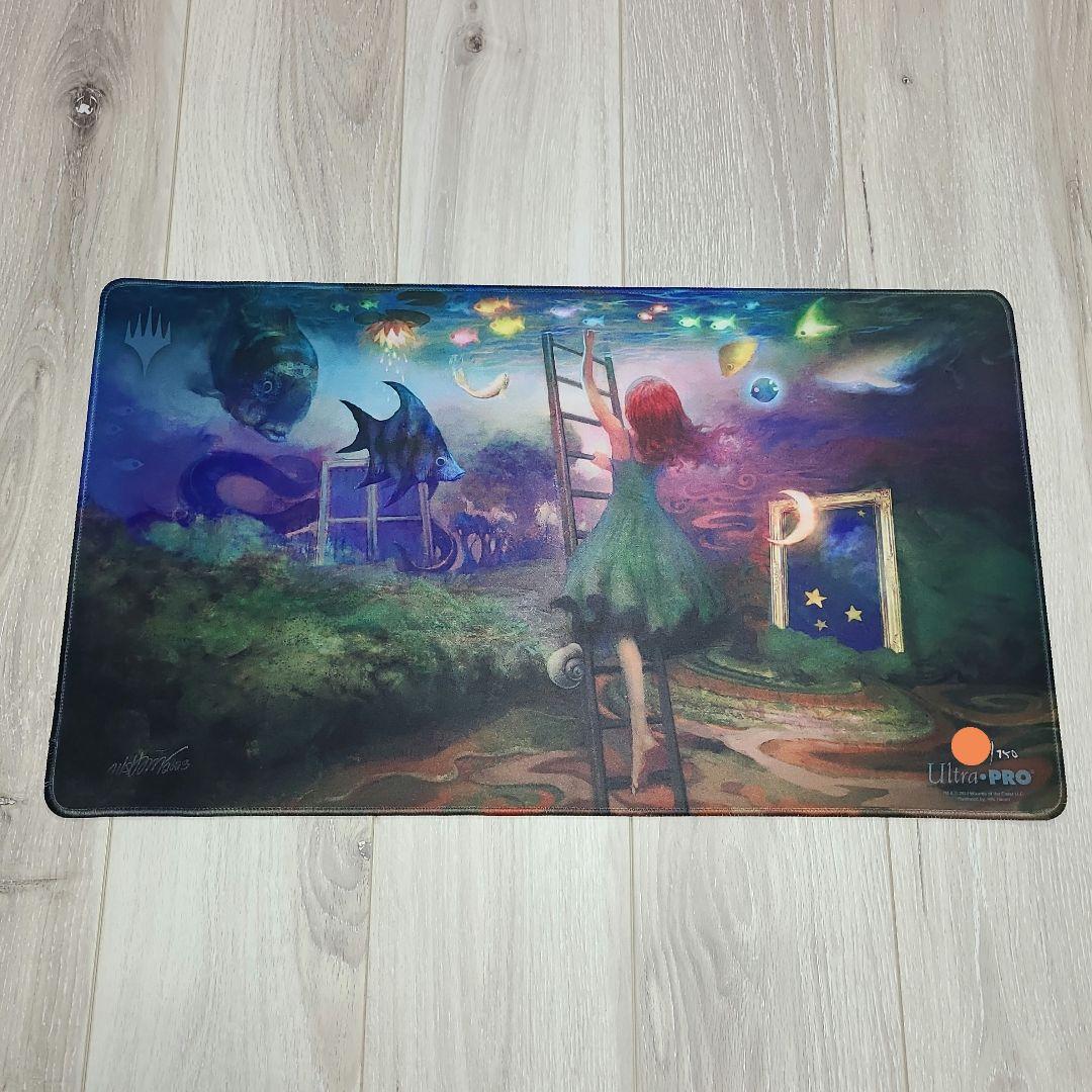 MTG　プレイマット　明晰夢　Nils Hamm 　サイン&シリアルナンバー入 Amazon.co.jp: MTG プレイマット 明晰夢 Nils Hamm サイン&シリアル