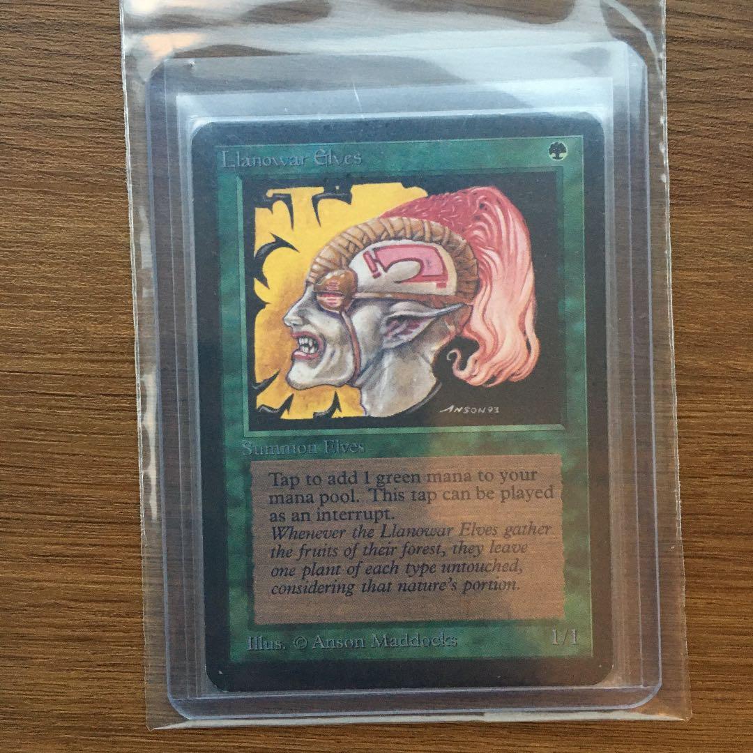 MTG アルファ+3nd黒枠リバイズド　ラノワールのエルフ