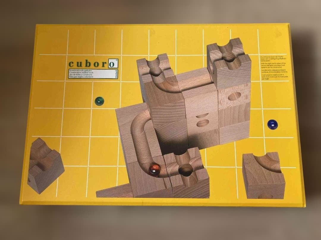 キュボロ CUBORO standard 知育玩具 木製おもちゃ 54ピース