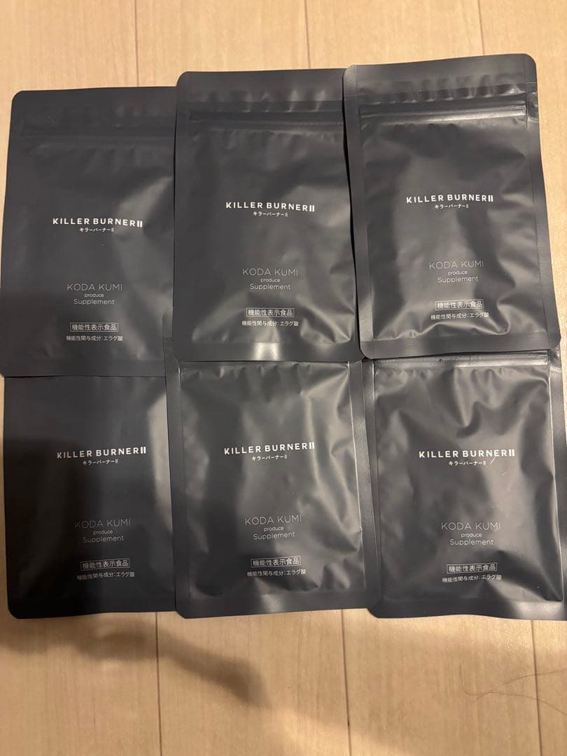 KILLER BURNER 6パック サプリメント キラーバーナー 倖田來未完全監修 置き換えダイエット ダイエット