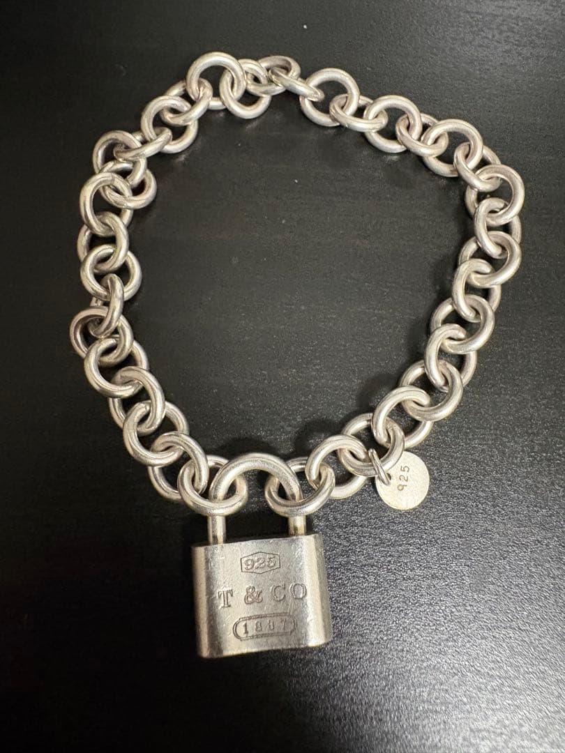 [超希少‼️] T & CO 1837 シルバー925 カデナロックブレスレット