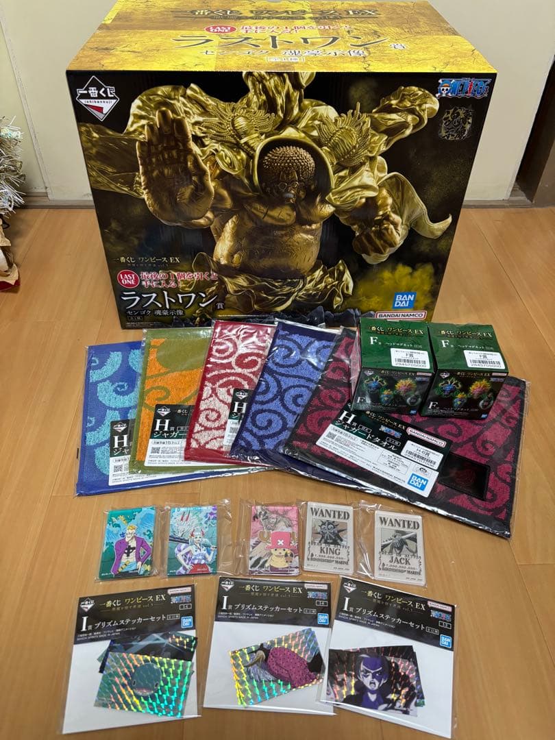 一番くじ ワンピース EX 悪魔を宿す者達 ラストワン賞 センゴク おまけ付き