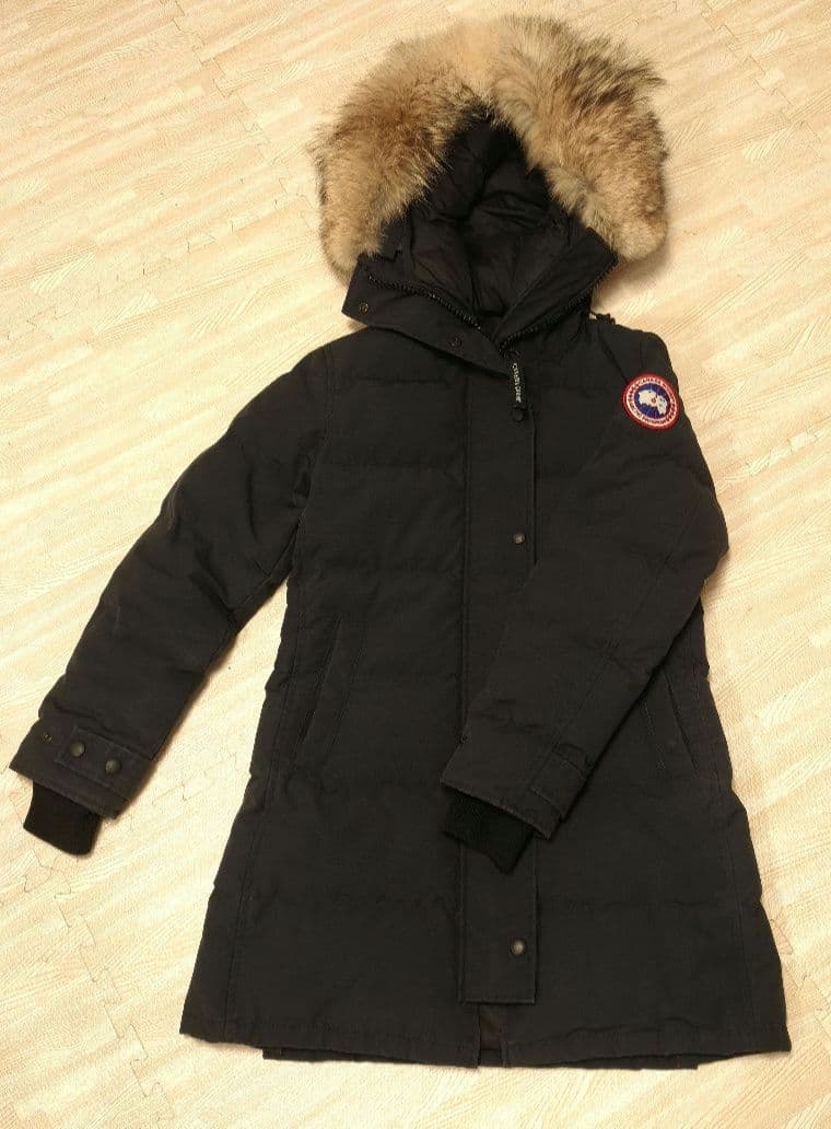 レディース カナダグース シェルバーンパーカ ネイビー 3802LA サイズS