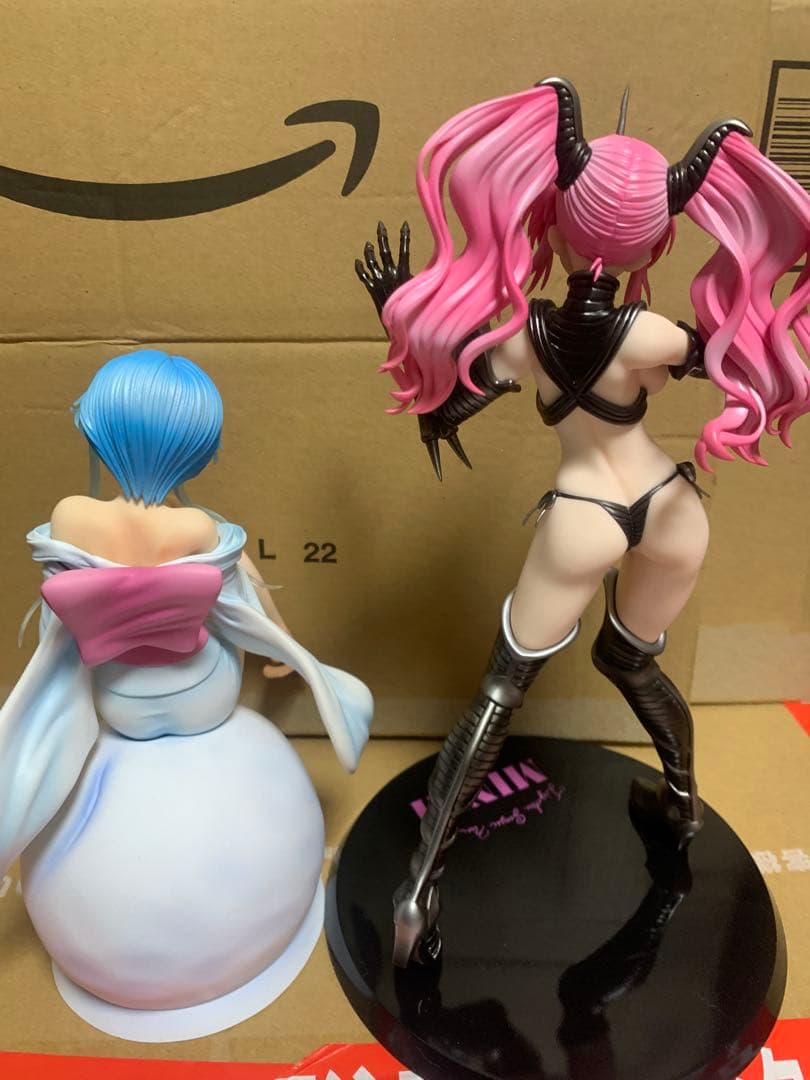 地獄先生ぬ～べ～　フィギュア amakuni ゆきめ　眠鬼　2体セット