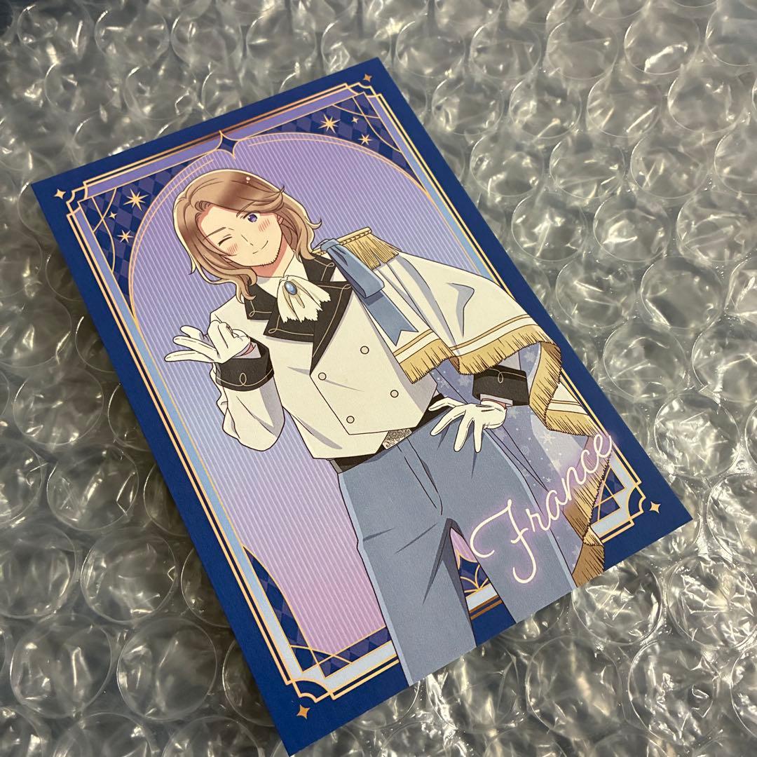 ヘタリア フランス ポストカード アモカフェ 等身 王子様衣装 - メルカリ
