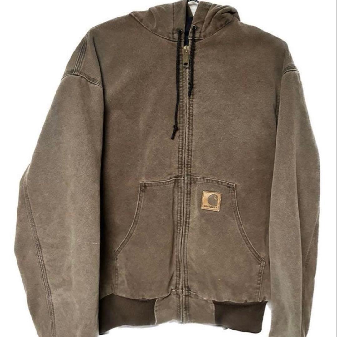 竹*様 Carhartt アクティブジャケットパーカー ダック地アメリカUSA