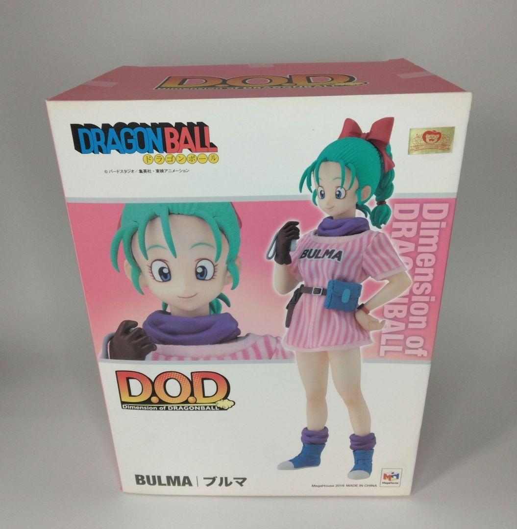 dod D.O.D ドラゴンボール　フィギュア　ブルマ　メガハウス