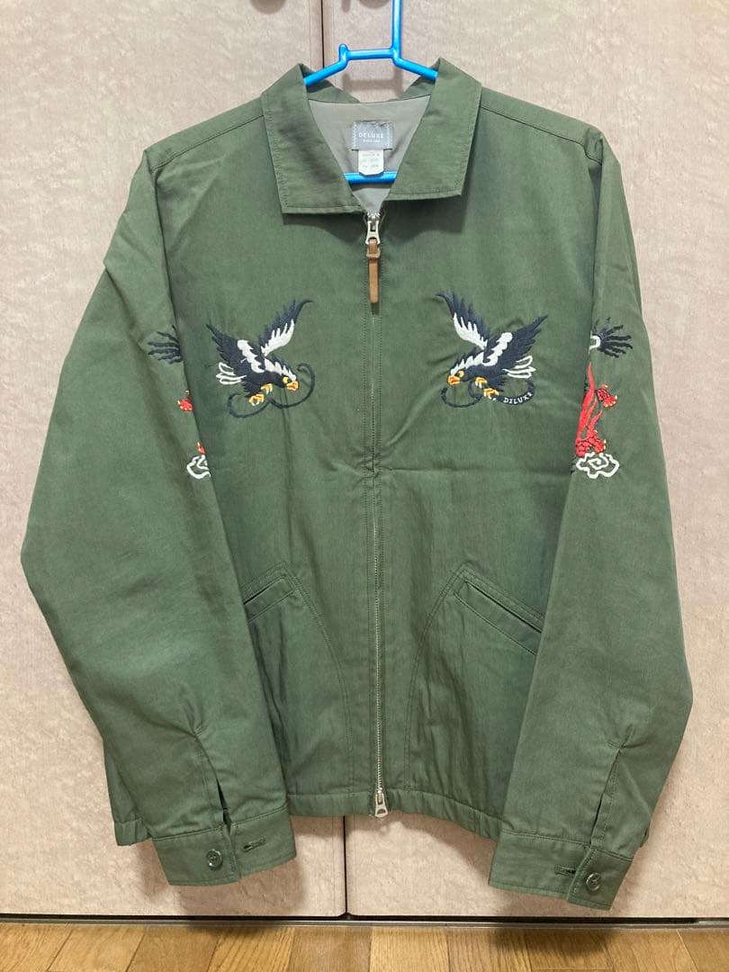 よ*り様 DELUX 鷹刺繍 スーベニアジャケット