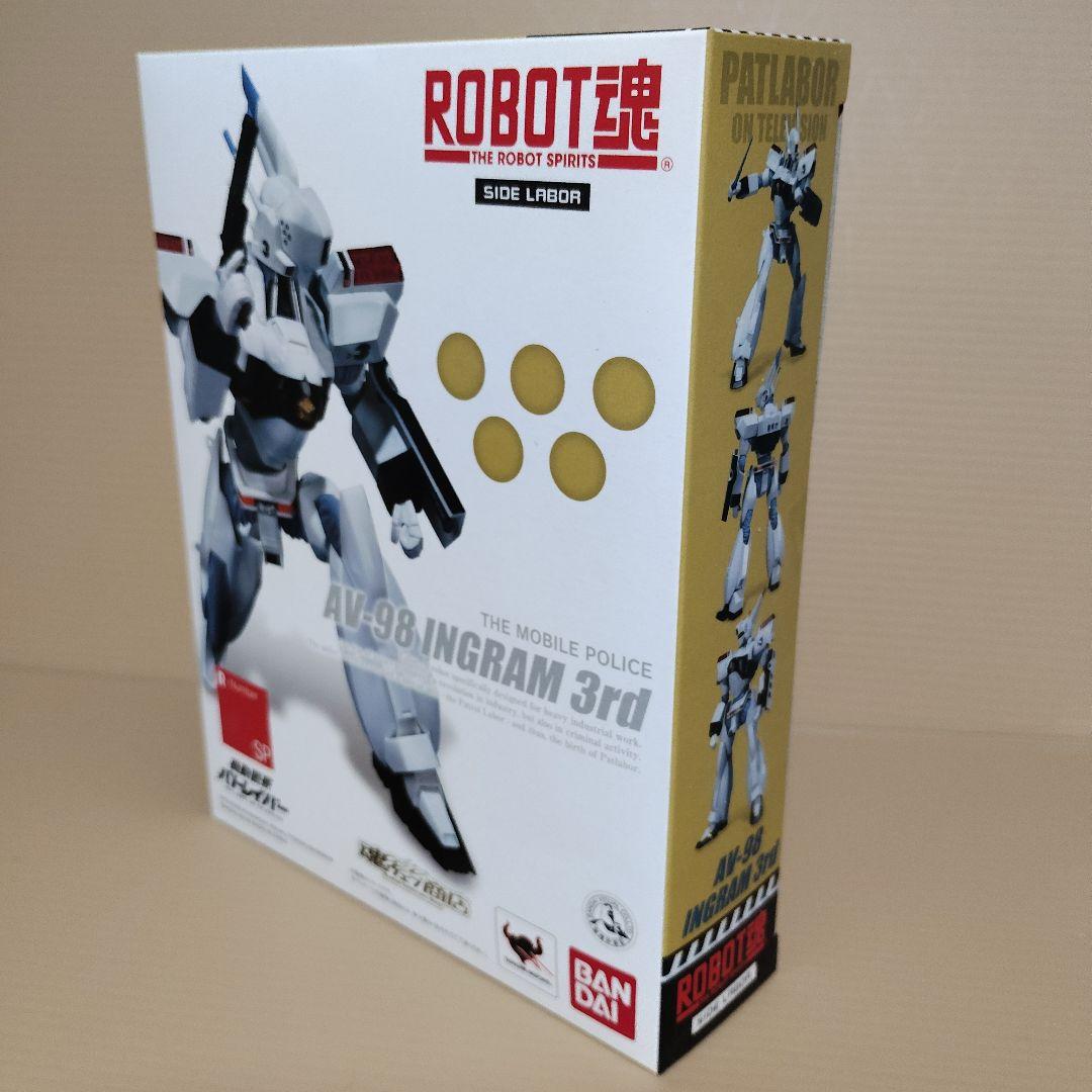 未開封　ROBOT魂　ロボット魂　パトレイバー　イングラム　　 　3号機 機動警察パトレイバー』イングラム3号機がROBOT魂シリーズに登場!!1